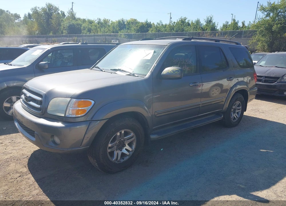 2003 TOYOTA SEQUOIA LIMITED V8 VIN: 5TDZT38A53S159160