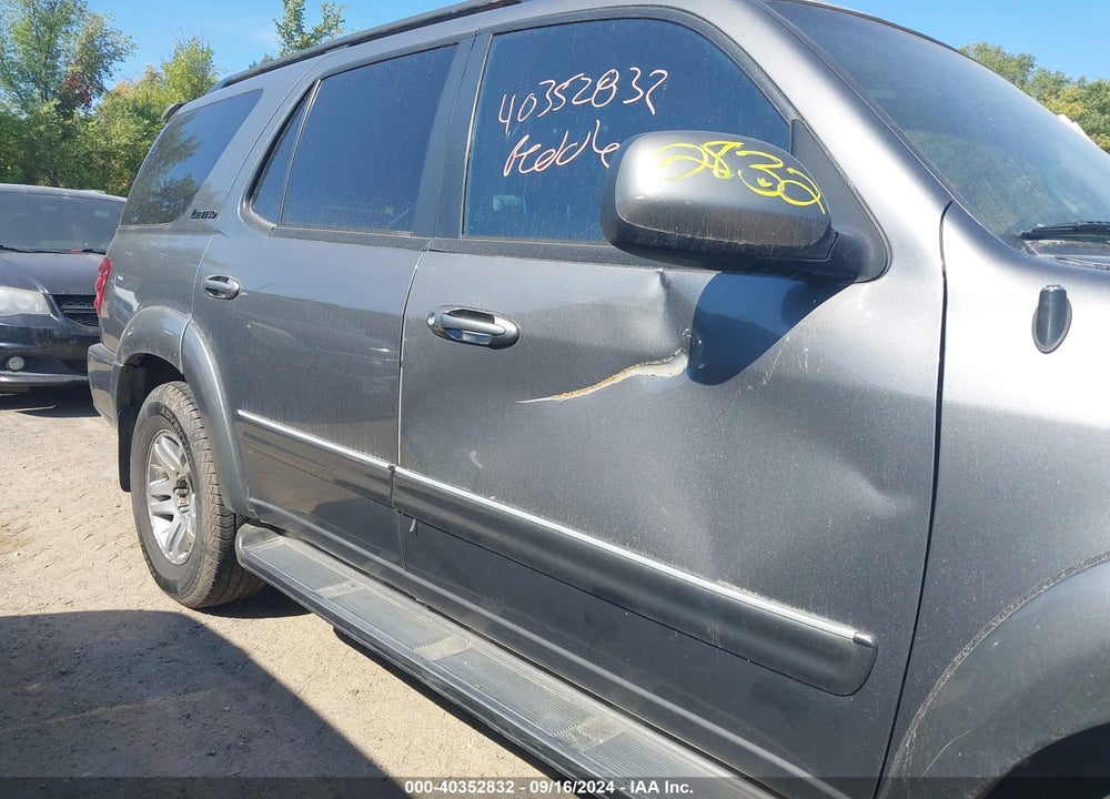 2003 TOYOTA SEQUOIA LIMITED V8 VIN: 5TDZT38A53S159160