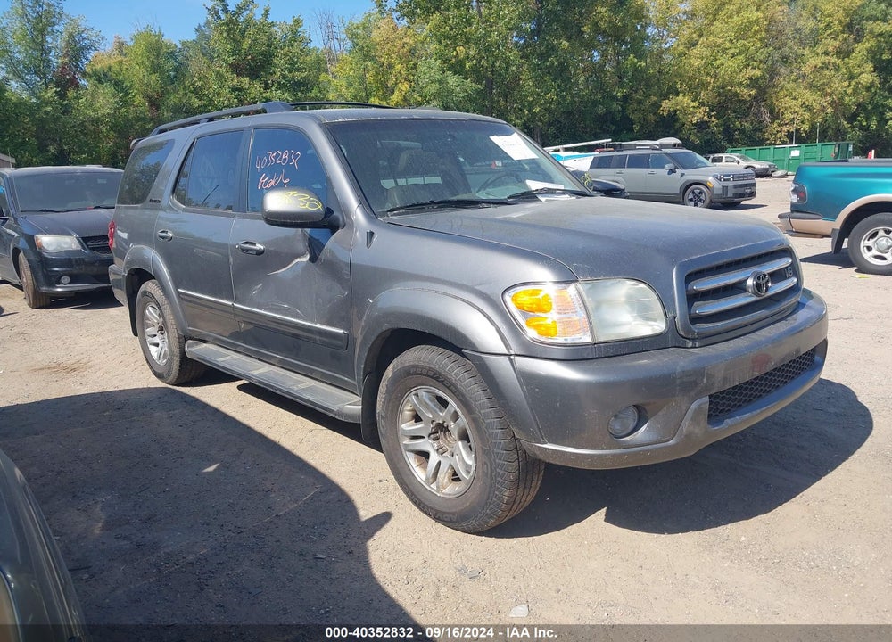 2003 TOYOTA SEQUOIA LIMITED V8 VIN: 5TDZT38A53S159160
