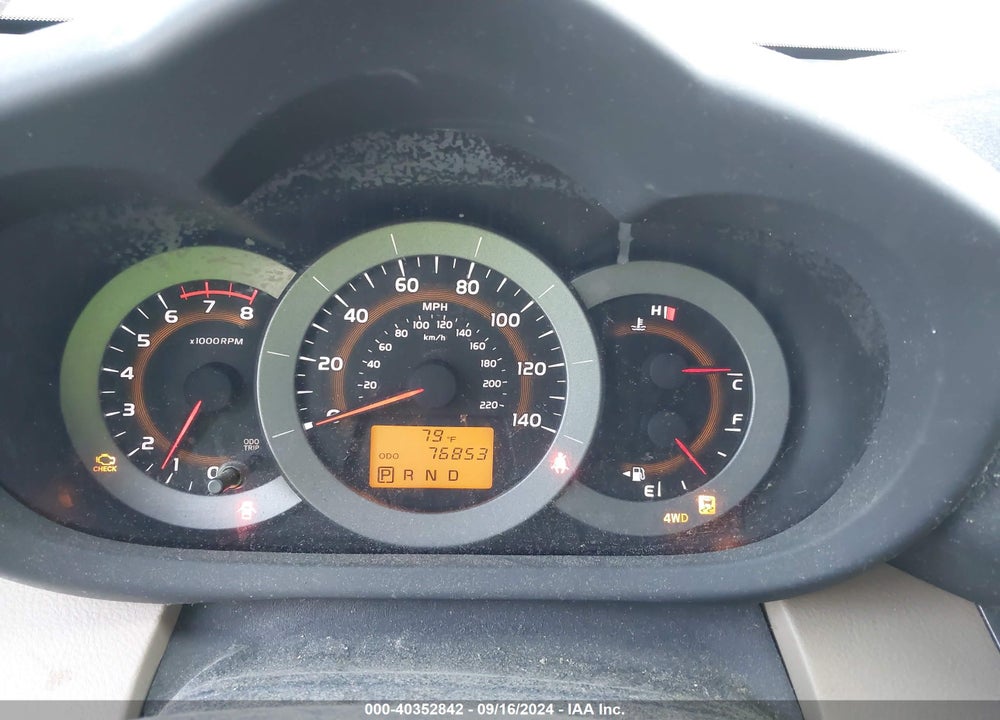 2009 TOYOTA RAV4 VIN: 2T3BF33V39W021613