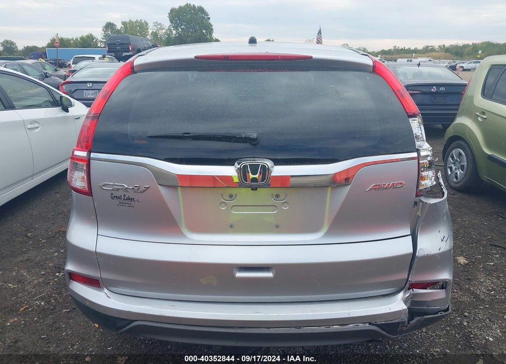 2015 HONDA CR-V LX VIN: 2HKRM4H39FH602876
