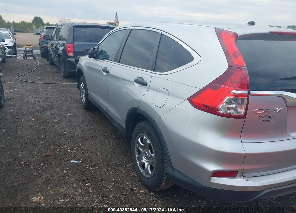 2015 HONDA CR-V LX VIN: 2HKRM4H39FH602876