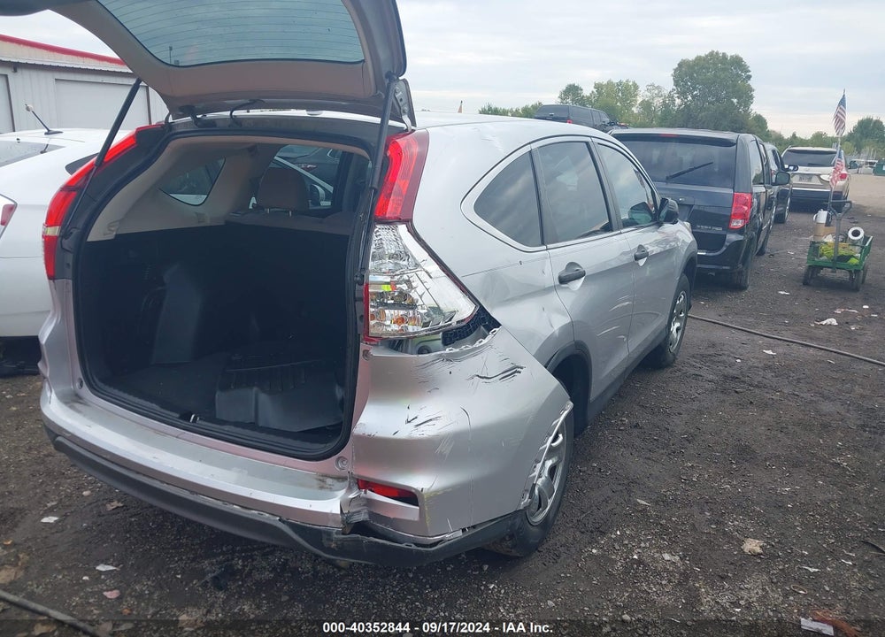 2015 HONDA CR-V LX VIN: 2HKRM4H39FH602876