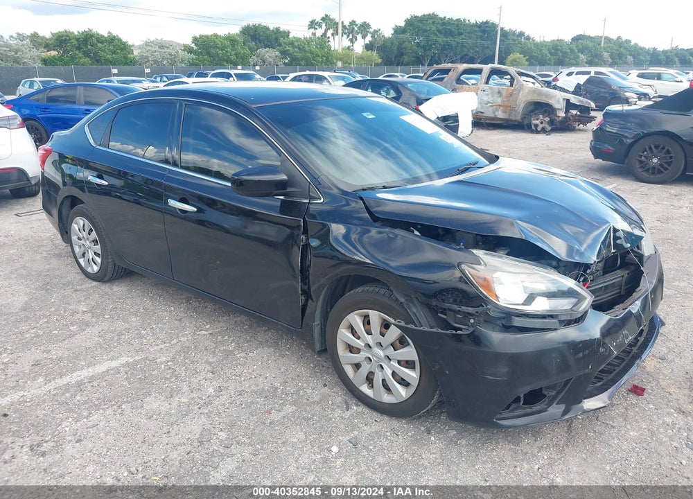 2017 NISSAN SENTRA S VIN: 3N1AB7APXHY344717