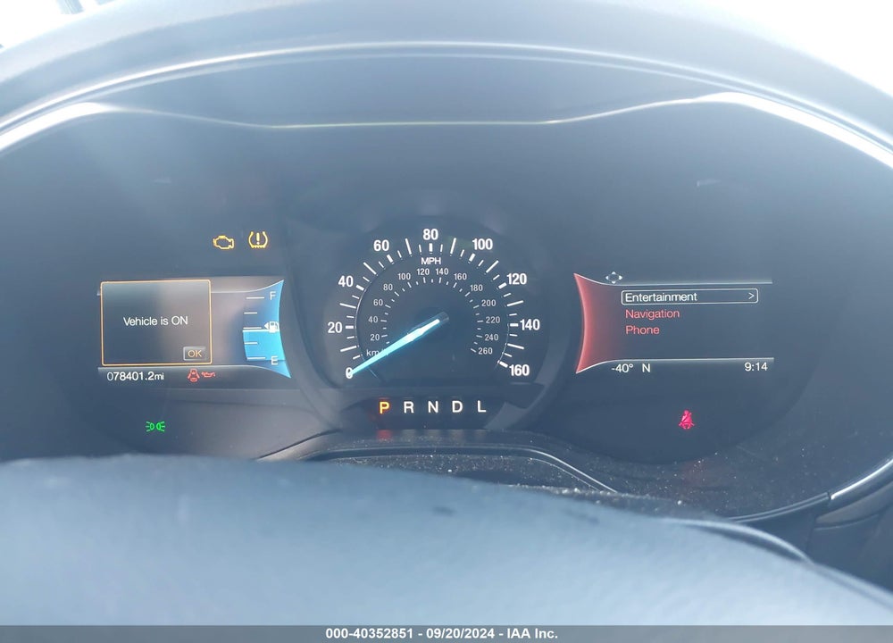 2020 FORD FUSION S VIN: 3FA6P0G78LR161571