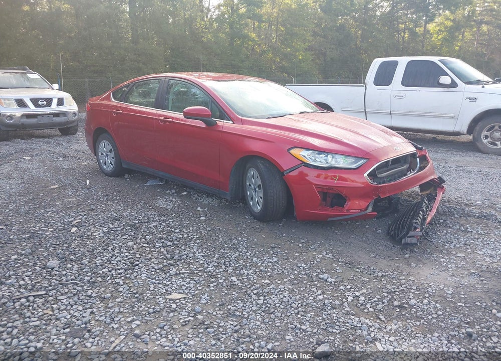 2020 FORD FUSION S VIN: 3FA6P0G78LR161571