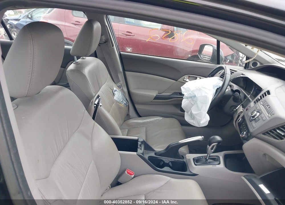 2012 HONDA CIVIC EX-L VIN: 2HGFB2F9XCH527213