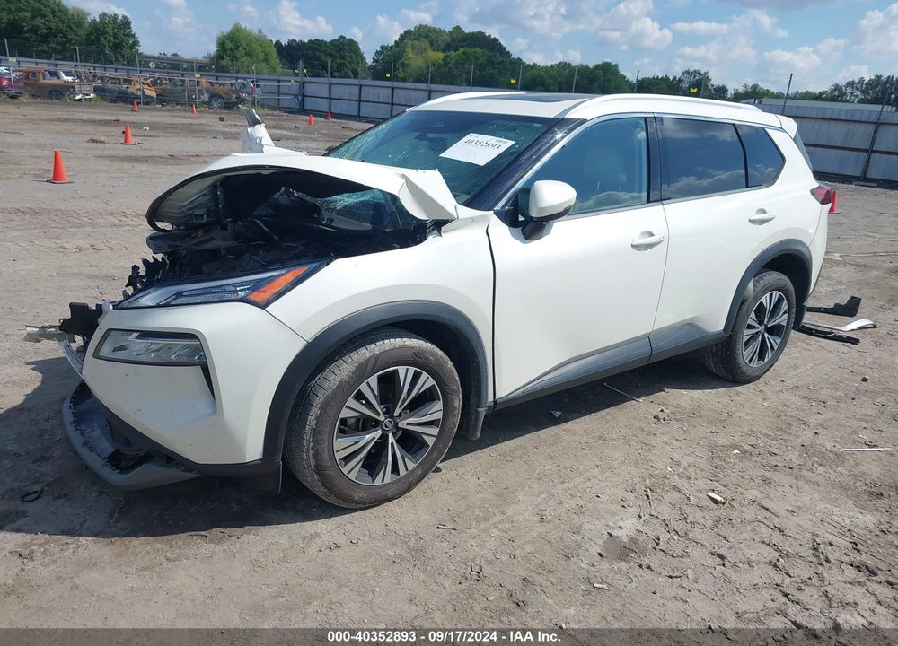 2021 NISSAN ROGUE SV FWD VIN: JN8AT3BA7MW017730