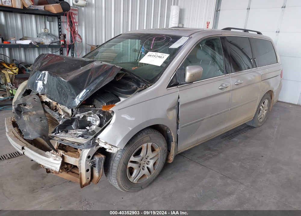 2008 HONDA ODYSSEY EX-L VIN: 5FNRL38648B406725