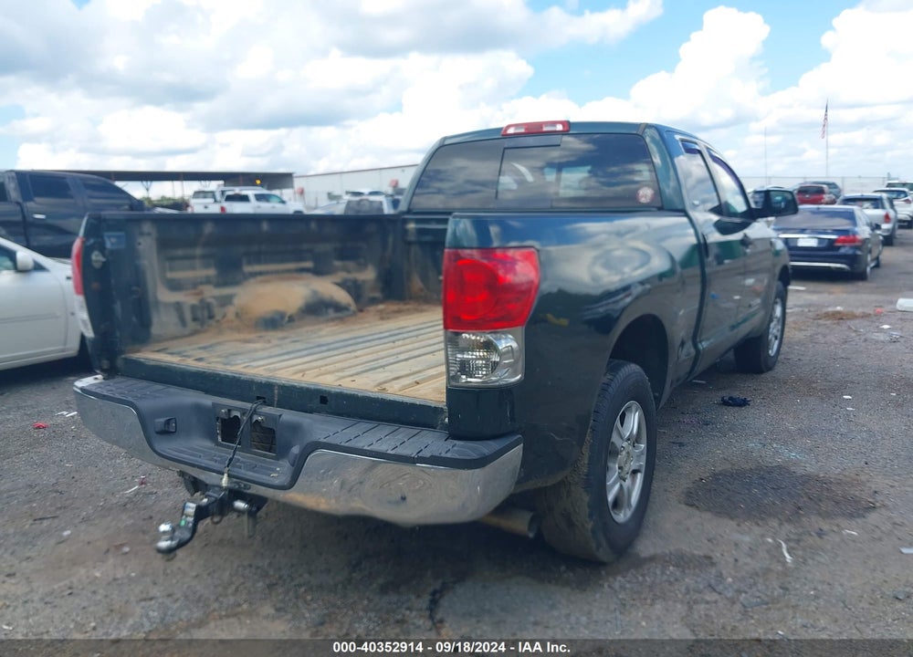 2008 TOYOTA TUNDRA SR5 5.7L V8 VIN: 5TFRV54178X033735