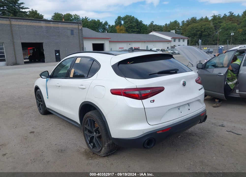 2019 ALFA ROMEO STELVIO TI SPORT AWD VIN: ZASPAKBN6K7C53664