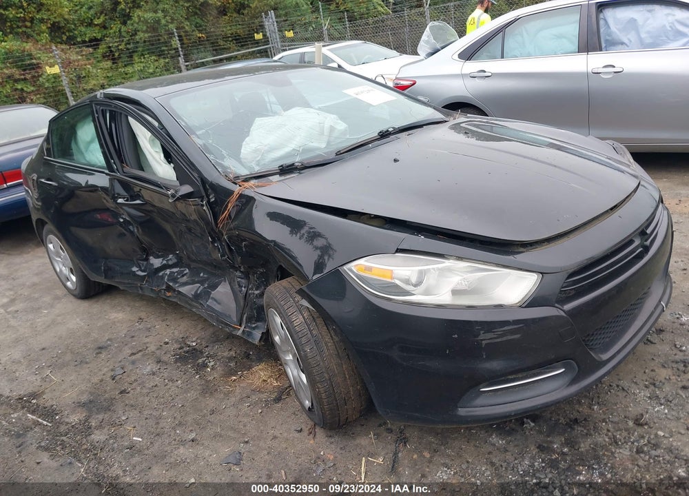 2015 DODGE DART SE VIN: 1C3CDFAA0FD253644