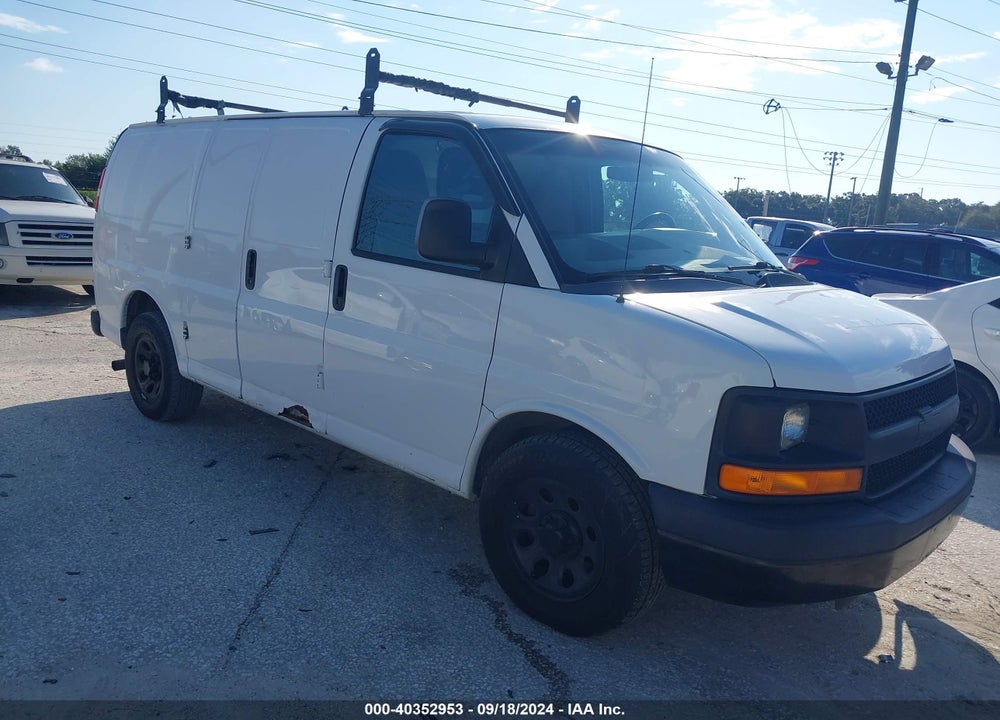 2014 CHEVROLET EXPRESS 1500 WORK VAN VIN: 1GCSGAFX9E1114076