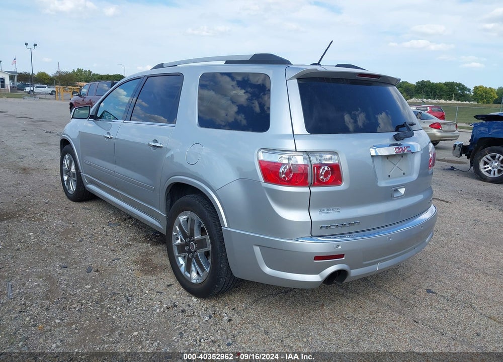 2012 GMC ACADIA DENALI VIN: 1GKKVTED3CJ195649