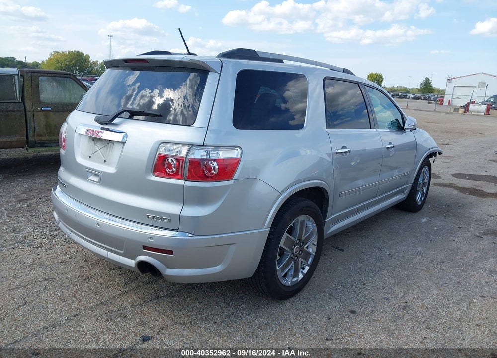 2012 GMC ACADIA DENALI VIN: 1GKKVTED3CJ195649