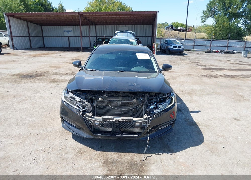 2018 HONDA ACCORD EX-L VIN: 1HGCV1F5XJA052255