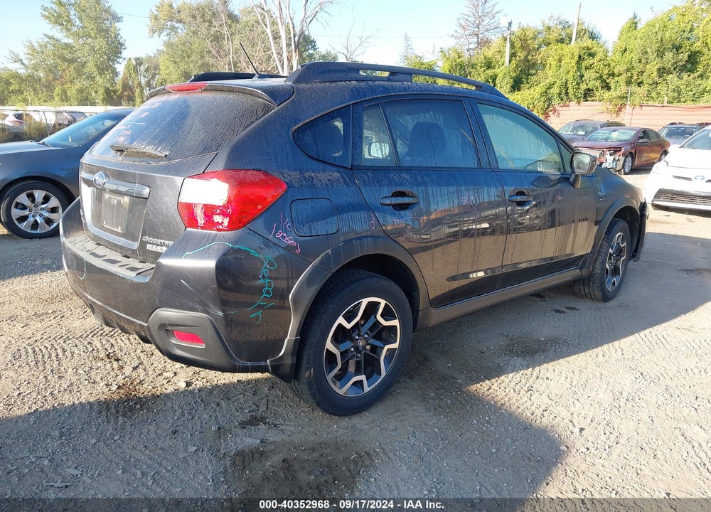 2016 SUBARU CROSSTREK 2.0I PREMIUM VIN: JF2GPABC1G8250304