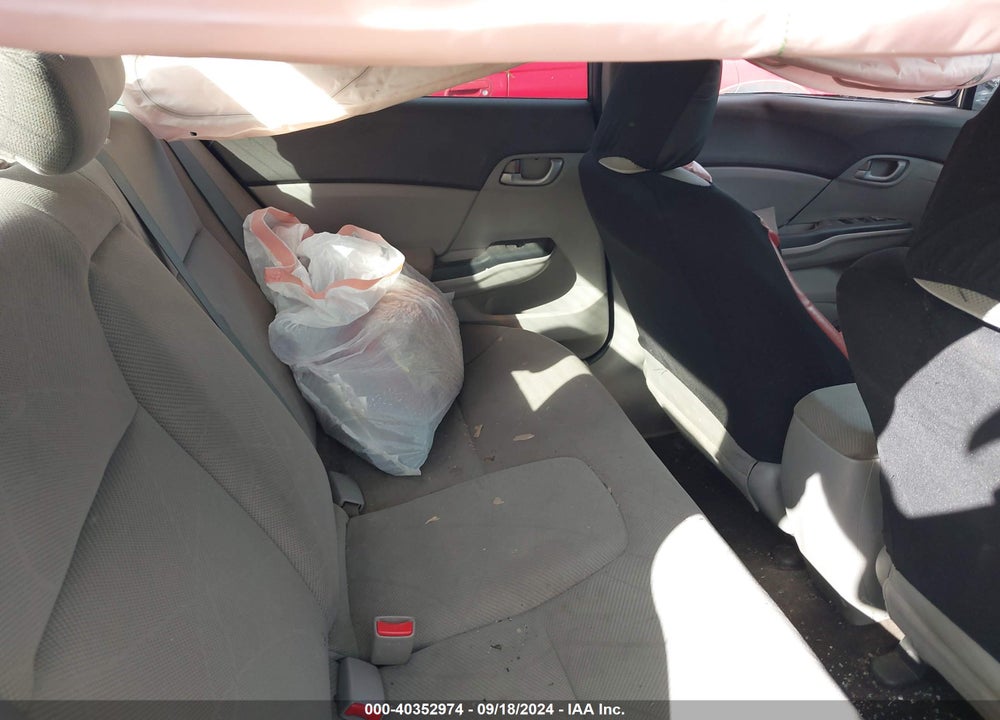 2012 HONDA CIVIC LX VIN: 19XFB2F56CE005850