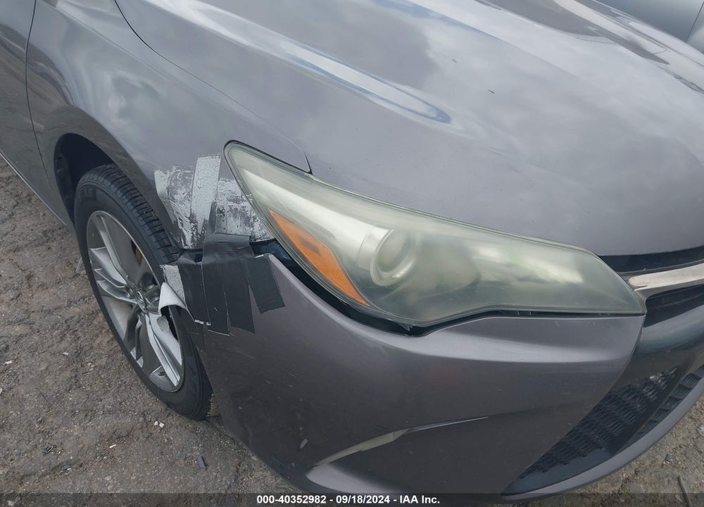 2015 TOYOTA CAMRY SE VIN: 4T1BF1FKXFU894673
