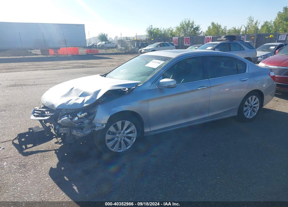 2013 HONDA ACCORD EX-L VIN: 1HGCR2F86DA166259
