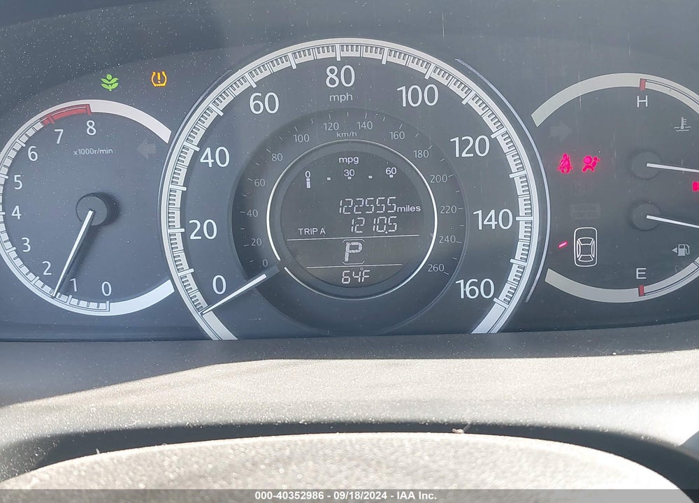 2013 HONDA ACCORD EX-L VIN: 1HGCR2F86DA166259