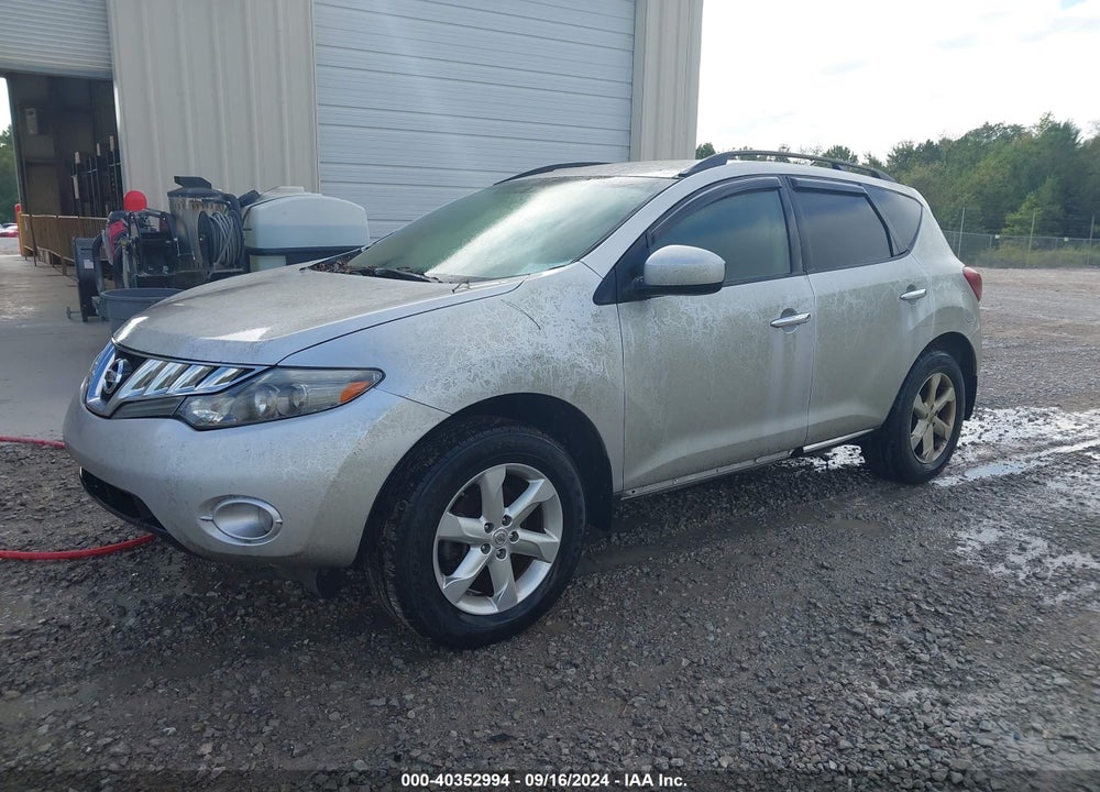 2009 NISSAN MURANO S VIN: JN8AZ18W39W128739