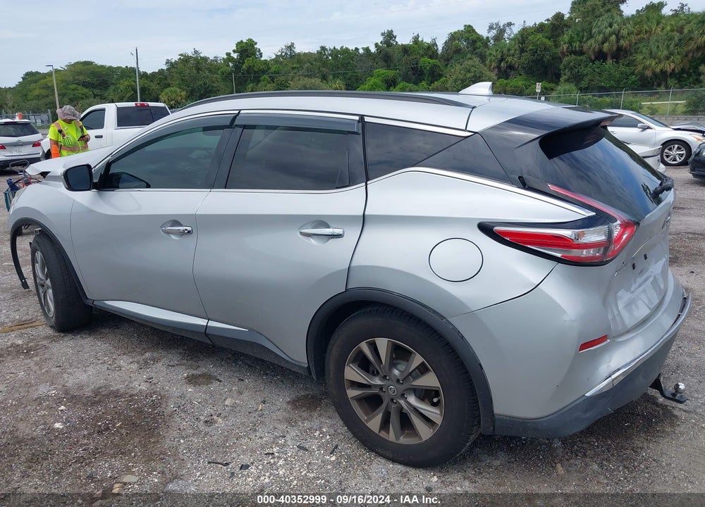2018 NISSAN MURANO SV VIN: 5N1AZ2MG4JN143644