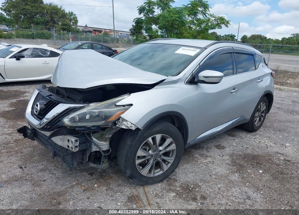 2018 NISSAN MURANO SV VIN: 5N1AZ2MG4JN143644