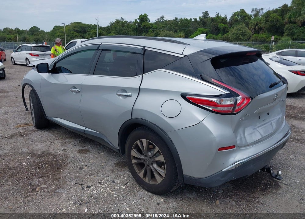 2018 NISSAN MURANO SV VIN: 5N1AZ2MG4JN143644