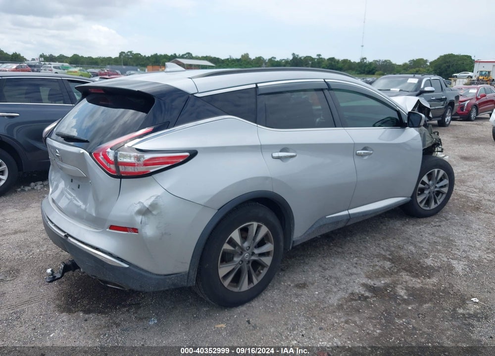 2018 NISSAN MURANO SV VIN: 5N1AZ2MG4JN143644