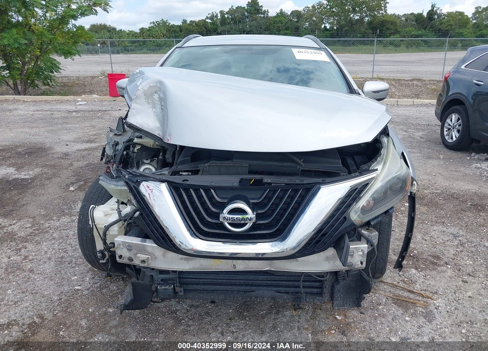 2018 NISSAN MURANO SV VIN: 5N1AZ2MG4JN143644