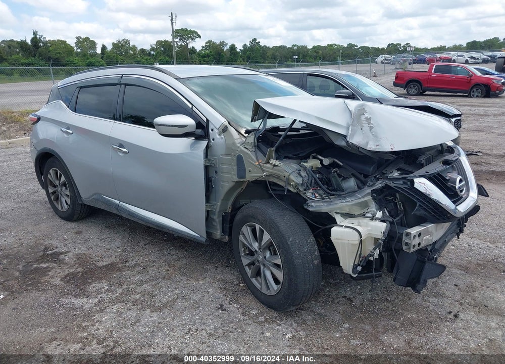 2018 NISSAN MURANO SV VIN: 5N1AZ2MG4JN143644