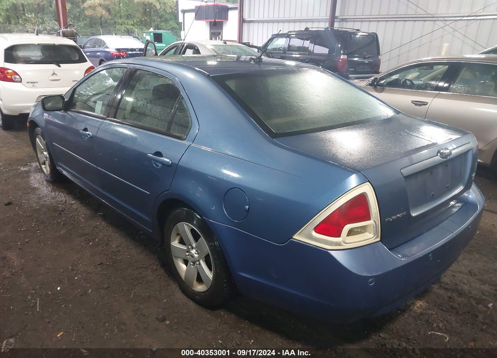 2009 FORD FUSION SE VIN: 3FAHP07ZX9R166211