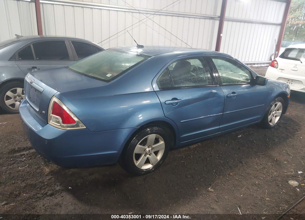 2009 FORD FUSION SE VIN: 3FAHP07ZX9R166211