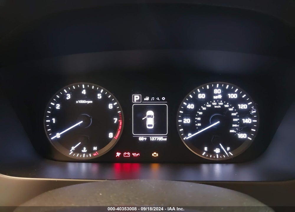 2016 HYUNDAI SONATA SE VIN: 5NPE24AF0GH313699
