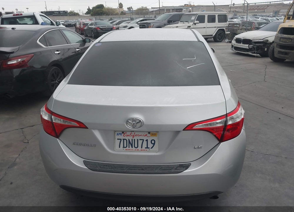 2014 TOYOTA COROLLA LE PLUS VIN: 5YFBURHE5EP114865