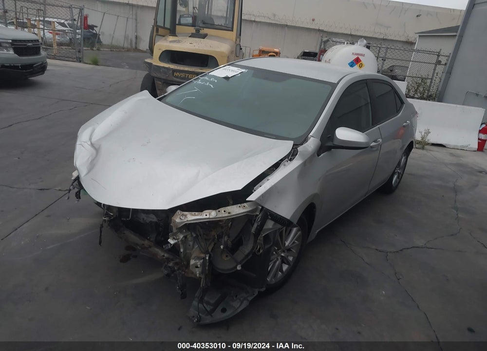 2014 TOYOTA COROLLA LE PLUS VIN: 5YFBURHE5EP114865