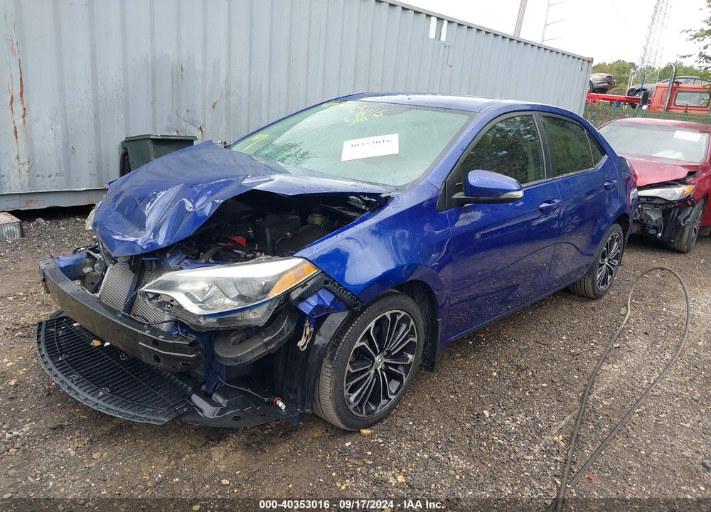 2016 TOYOTA COROLLA S PLUS VIN: 2T1BURHE6GC693349