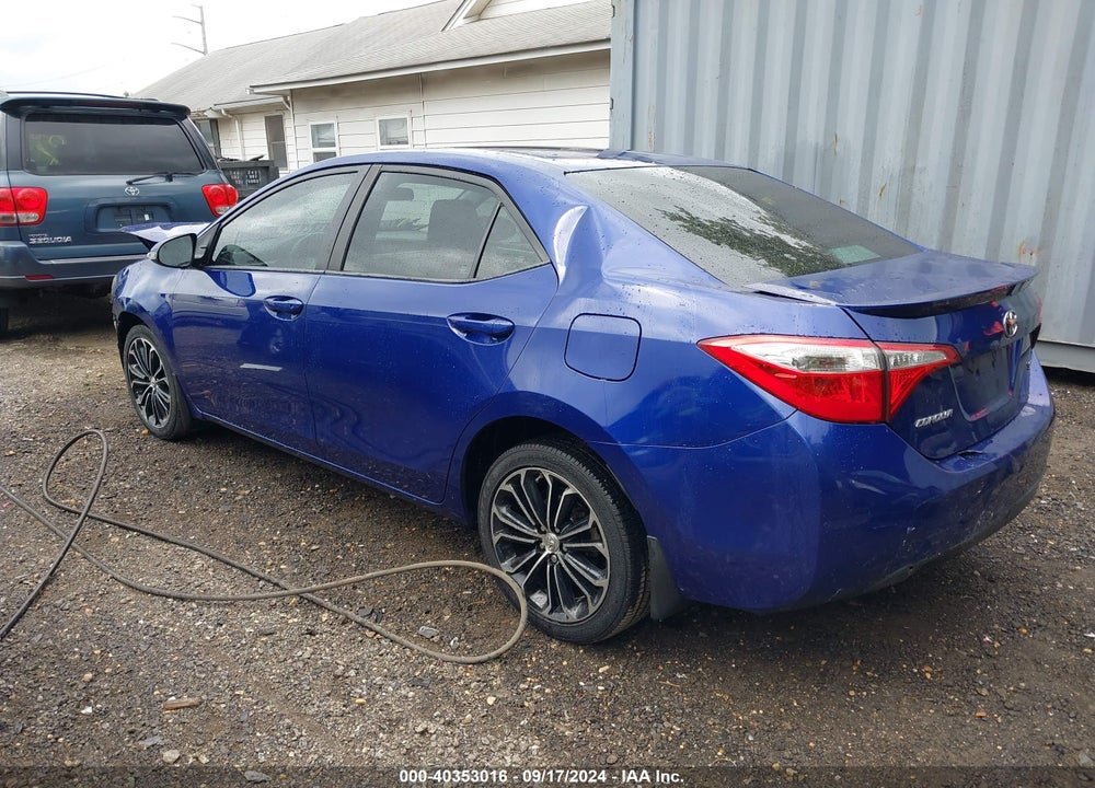 2016 TOYOTA COROLLA S PLUS VIN: 2T1BURHE6GC693349