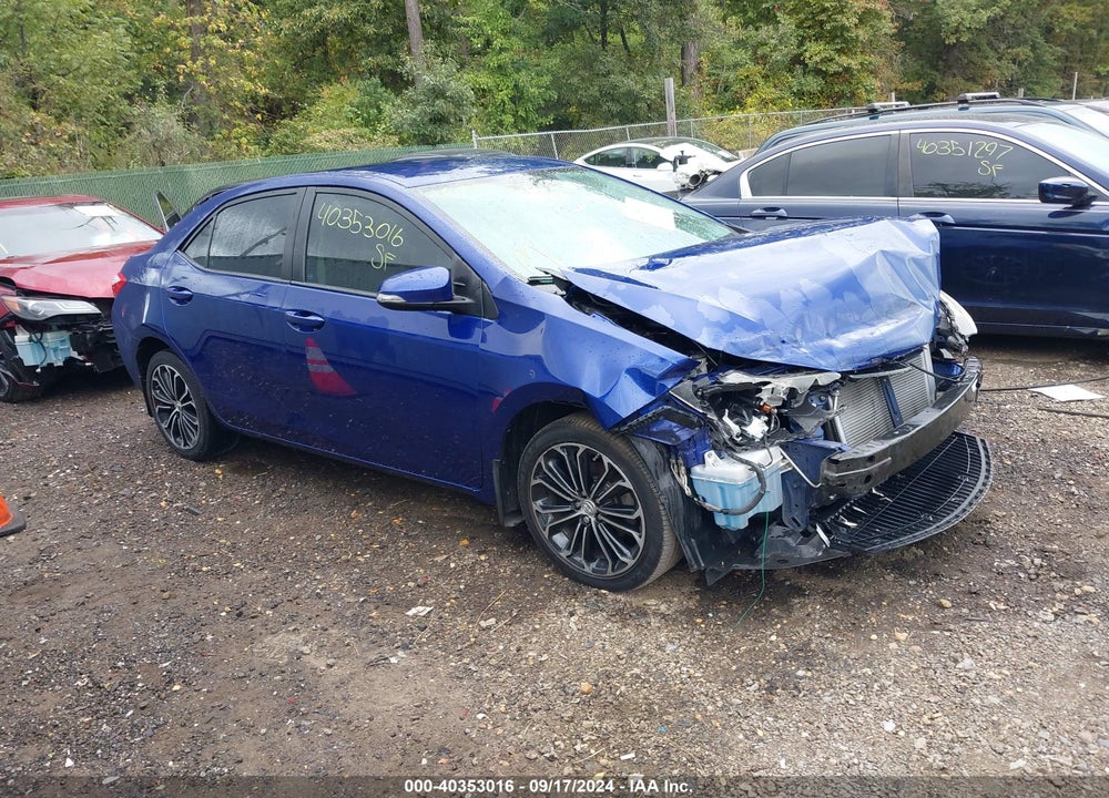 2016 TOYOTA COROLLA S PLUS VIN: 2T1BURHE6GC693349