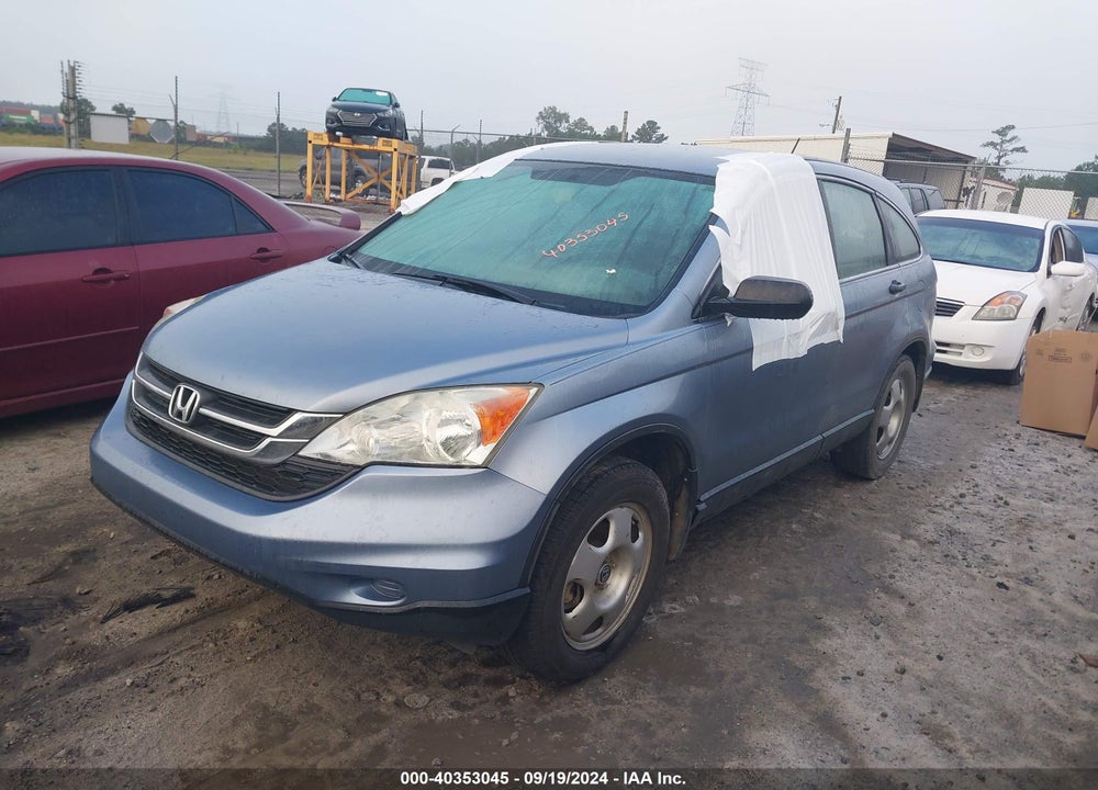 2011 HONDA CR-V LX VIN: 5J6RE3H36BL041513