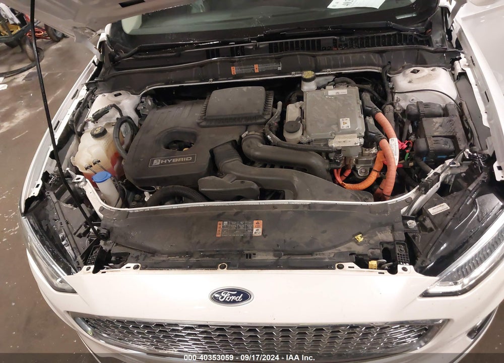 2019 FORD FUSION HYBRID TITANIUM VIN: 3FA6P0RU1KR103271