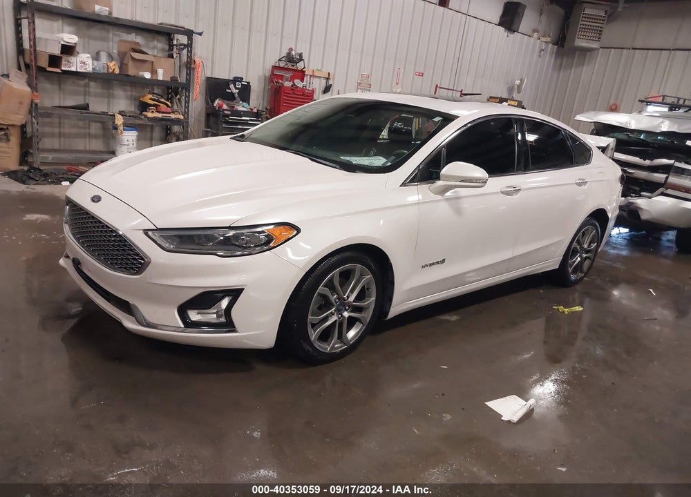 2019 FORD FUSION HYBRID TITANIUM VIN: 3FA6P0RU1KR103271