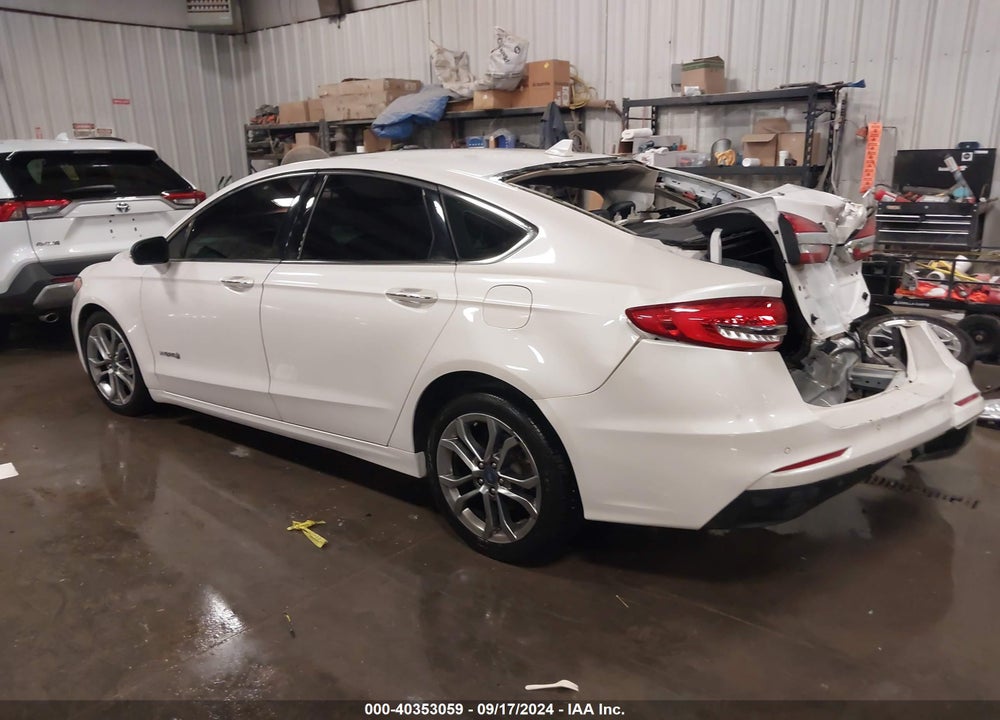 2019 FORD FUSION HYBRID TITANIUM VIN: 3FA6P0RU1KR103271