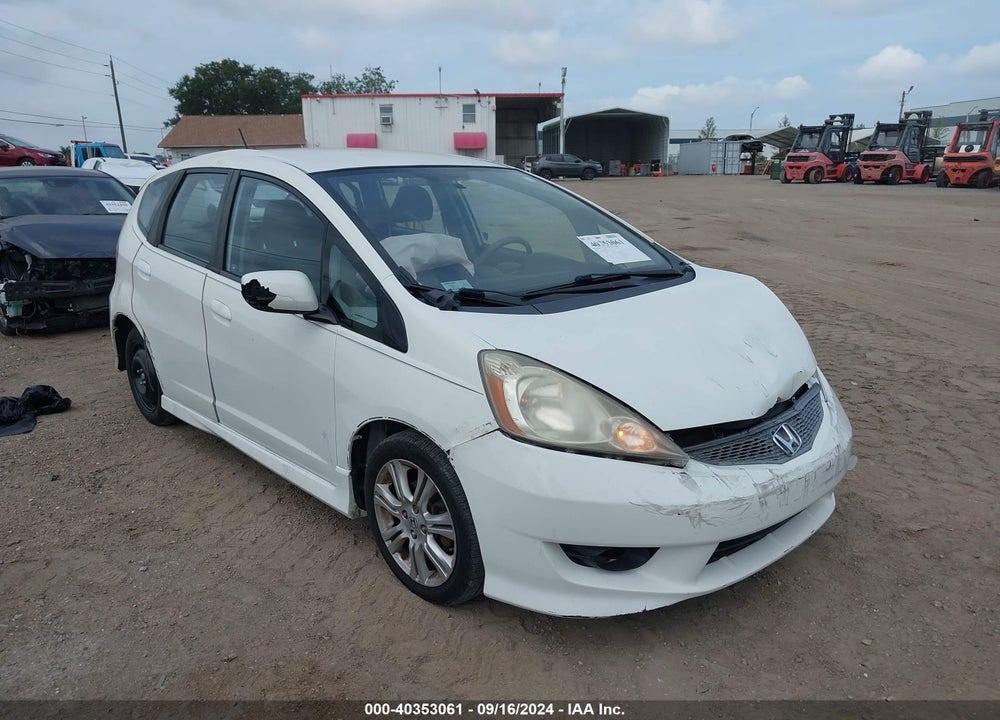 2009 HONDA FIT SPORT VIN: JHMGE886X9S022336