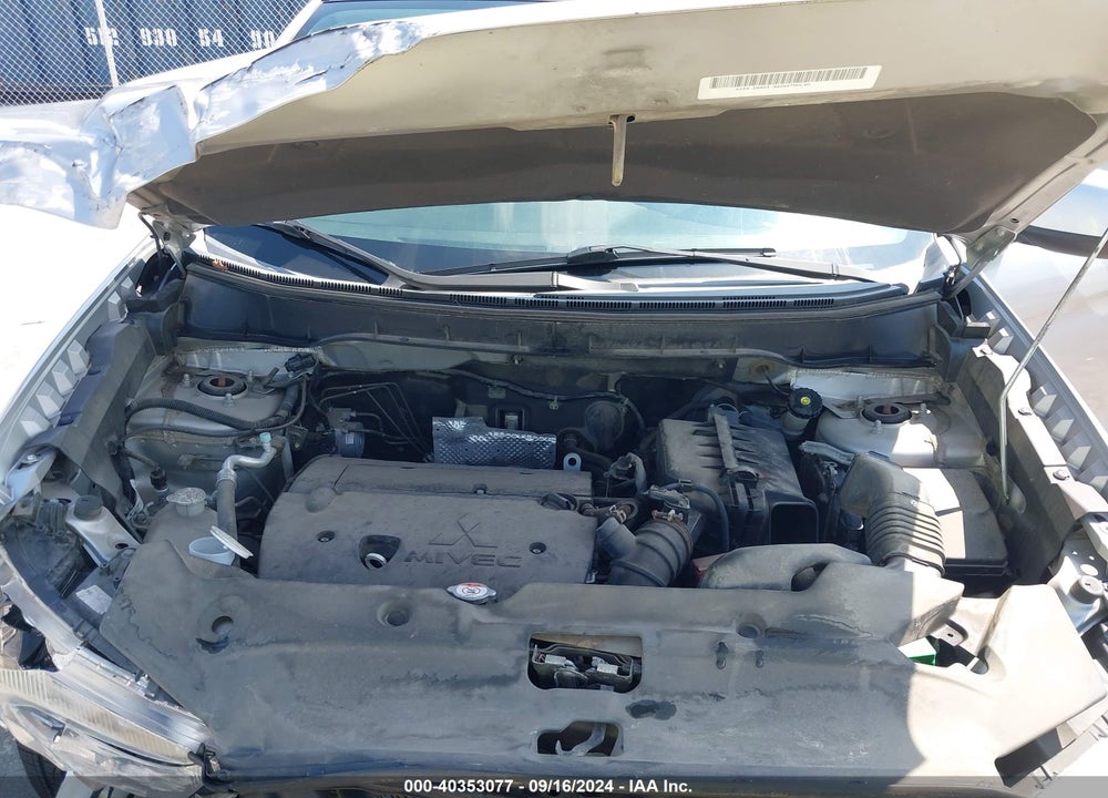 2014 MITSUBISHI OUTLANDER SPORT ES VIN: 4A4AP3AU4EE021956
