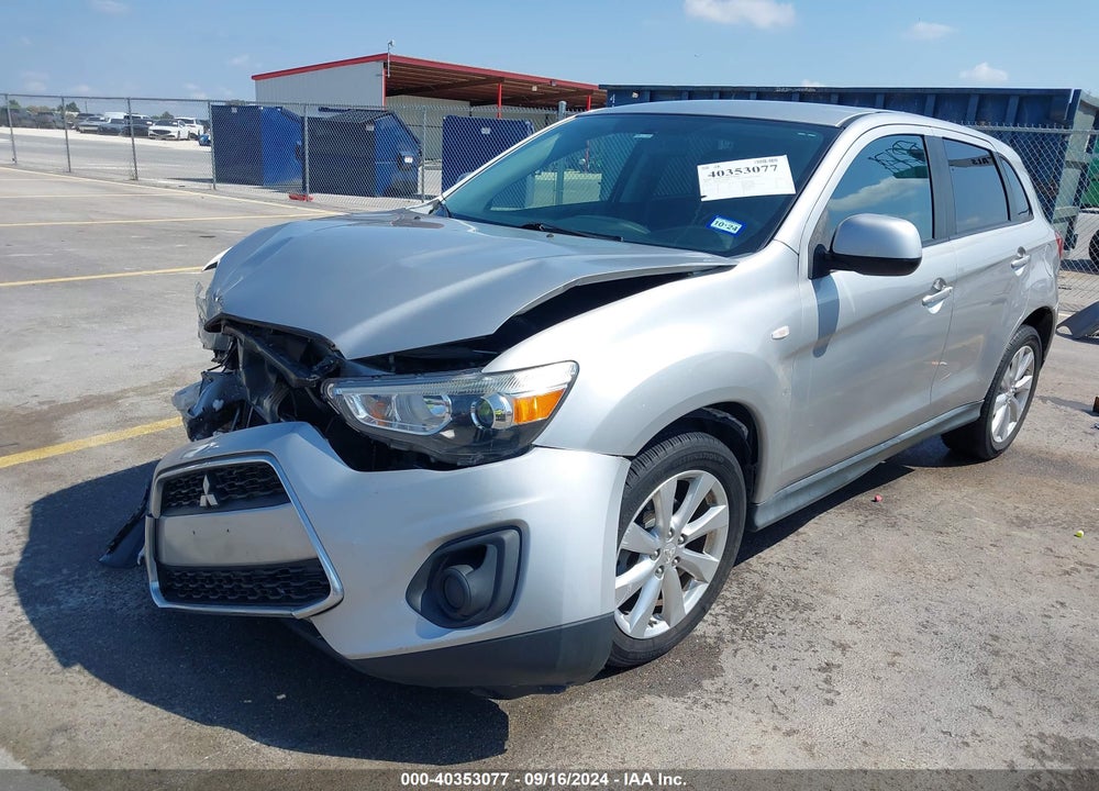 2014 MITSUBISHI OUTLANDER SPORT ES VIN: 4A4AP3AU4EE021956
