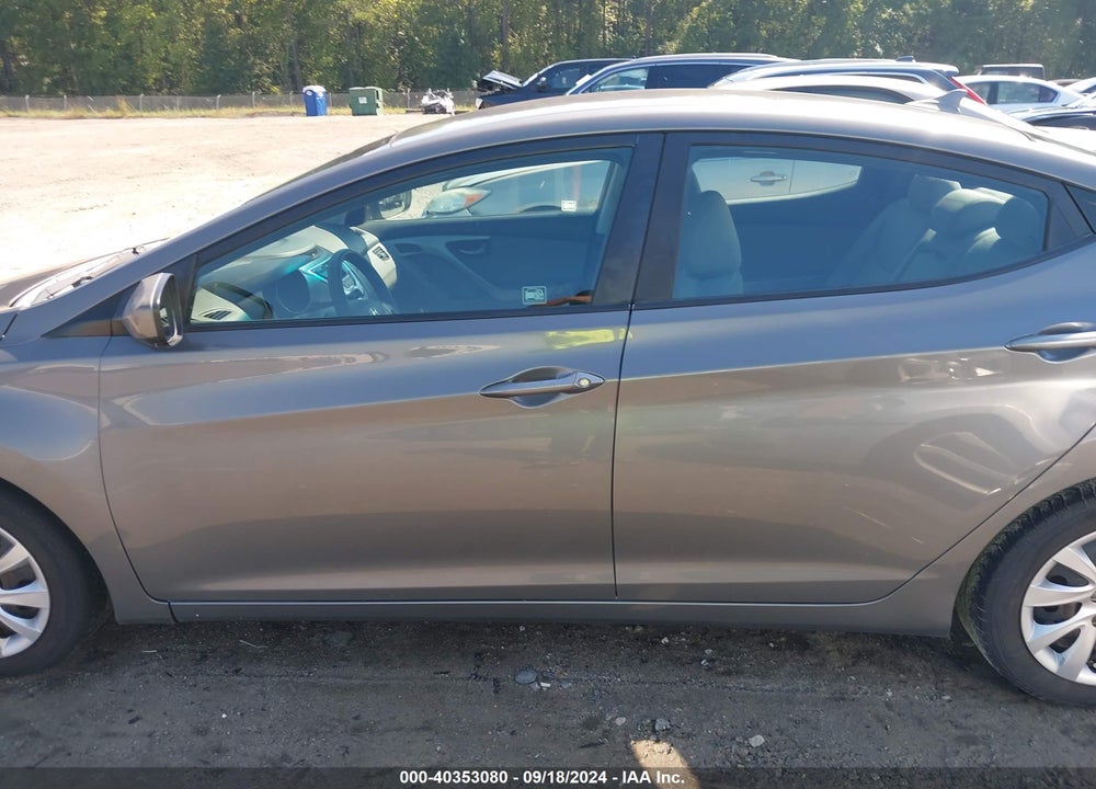2012 HYUNDAI ELANTRA GLS VIN: 5NPDH4AE1CH127990
