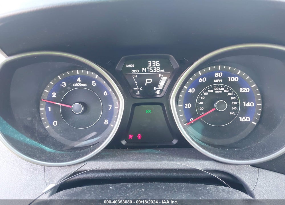 2012 HYUNDAI ELANTRA GLS VIN: 5NPDH4AE1CH127990