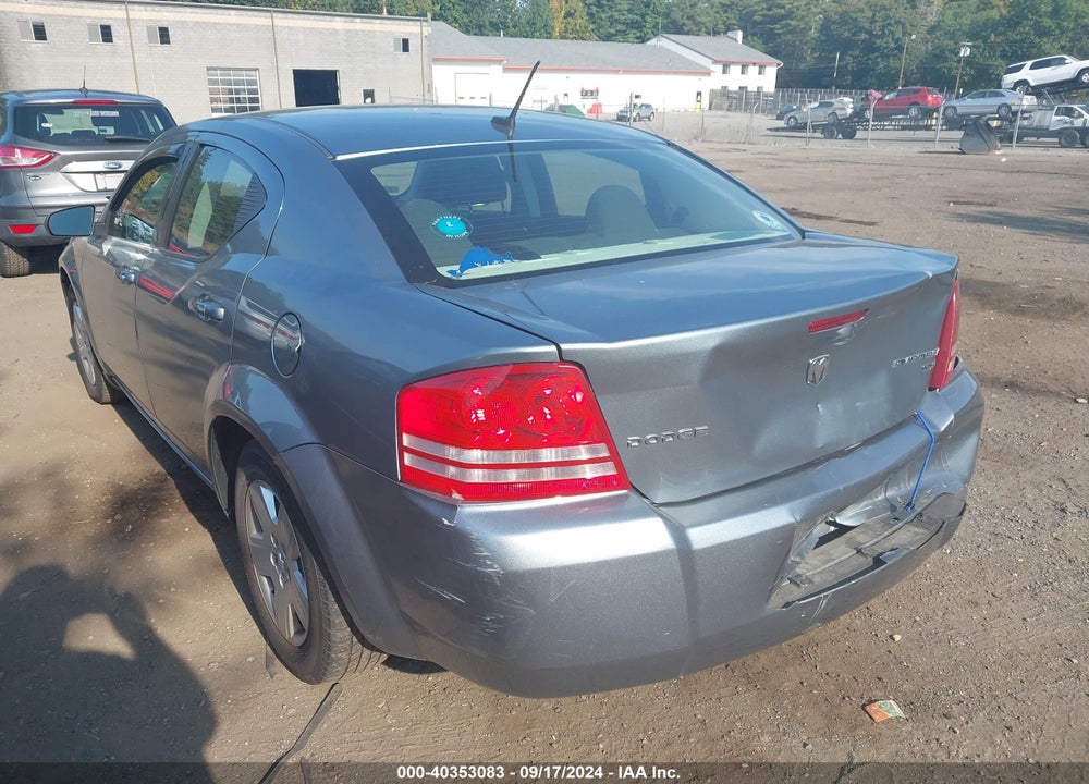 2010 DODGE AVENGER SXT VIN: 1B3CC4FB5AN215061